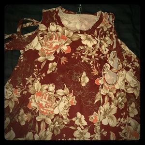 Floral Print Boutique Dress
